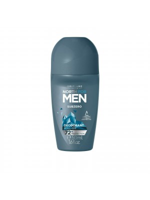 ORIFLAME MEN'S BODY & HAIR Subzero Deodorant Roll-on 50 ML