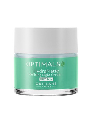 ORIFLAME OPTIMALS Hydra Matte Refining Night Cream Oily Skin 50 ML