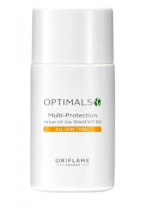 ORIFLAME OPTIMALS Multi-Protection Urban UV Day Shield SPF 30 All Skin Types 30 ML