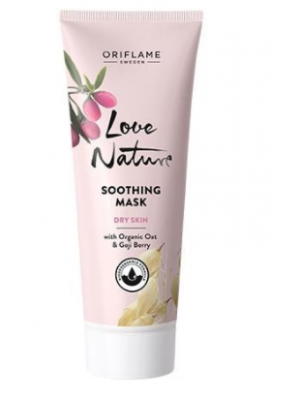 ORIFLAME TREAT Soothing Mask with Organic Oat & Goji Berry 75 ML