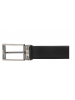 Titan Black & Brown Reversible Belt with Pin Buckle for Men
