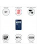 Casio NJ-120D-BU 150 Steps Check & Correct Portable Colourful Calculator (Blue)