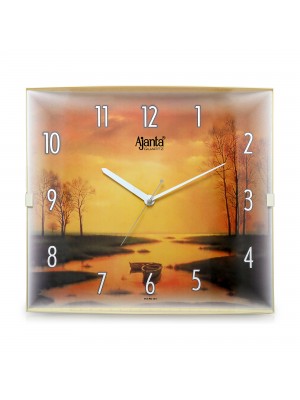 AJANTA Wall Clock Picture Dial Clock – 757 (PD) Multi Color