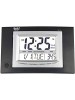 Ajanta Quartz Plastic Rectangle Digital Alarm Wall Clock (29 cm x 19 cm x 2.5 cm, Black, ODC 170)