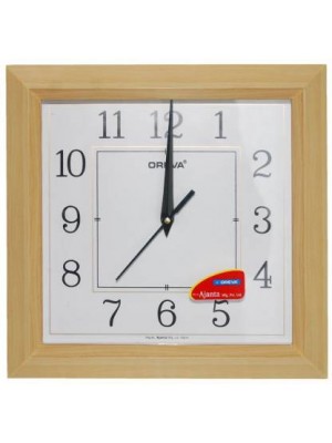 Oreva Analog 28 cm X 4.4 cm Wall Clock- AQ-5677