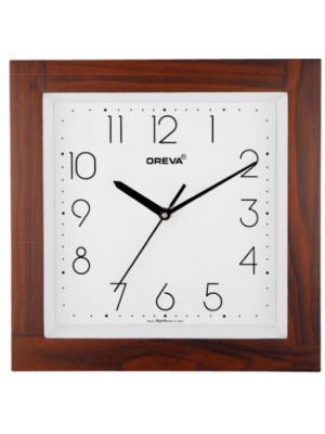 Oreva AQ-6057 Wall Clock PLASTIC WOOD