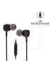 GIZMORE ME305 in-Ear Universal Stereo Earphone with Mic (Black)
