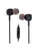 GIZMORE ME305 in-Ear Universal Stereo Earphone with Mic (Black)