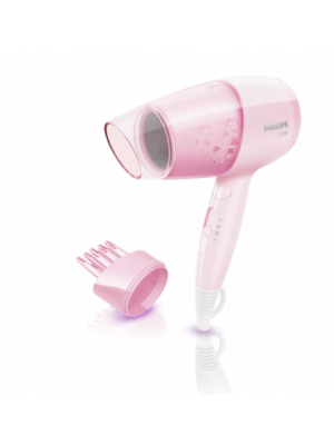 PHILIPS Hair Dryer Bhc017/00 Thermoprotect 1200W with Air Concentrator + Diffuser Attachment (Pink)