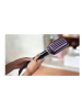 PHILIPS BHH880/10 Heated Straightening Brush with Thermoprotect Technology (Black) 
