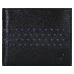 FASTRACK BLUE LEATHER BIFOLD WALLET for Guys-C0403LBL02