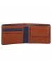 Fastrack Brown Leather & Denim Bifold Wallet for Guys-C0413LTN01