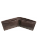 TITAN Brown Leather Bifold Wallet for Men-TW162LM1BR