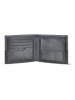 Titan Black Bifold Leather Wallet for Men