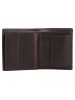 TITAN Brown Leather Trifold Wallet for Men-TW202LM1DB