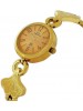 Maxima Analog Gold Dial Watch & Golden Stainless Steel Strap for Women-49741BMLY