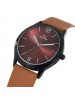 MAXIMA Analog Brown Dial ATTIVO Watch & Brown Leather Strap For Men-57923LMGB