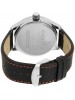 Maxima Analog Black Dial Watch & Black Leather Strap For Men-24062LMGI