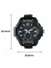 MAXIMA ADVENTURE ANALOG DIGITAL Watch & Black Silicone Strap For Men-58041PPAN
