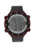 SONATA SF Pedometer Black Strap Digital Watch 77040PP02J