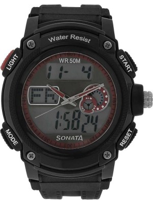 Sonata NG7989PP03J Analog-Digital Watch - For Men