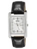 Sonata Analog Watch White Dial with Day & Date Function & Black Leather Strap For Men-NK7953SL09