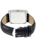 Sonata Analog Watch White Dial with Day & Date Function & Black Leather Strap For Men-NK7953SL09