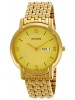 Sonata Analog Gold Dial Men's Watch -NK7954YM02