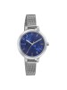Sonata Silver Linings Analog Blue Dial Women's Watch-8141SM10