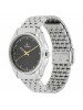 Titan Black Dial Analog Watch & Silver Stainless Steel Strap for Men-1578SM06
