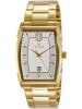 Titan White Dial Analog Watch with Date Function & Yellow Stainless Steel Strap for Men-1692YM01