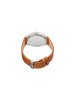 TITAN Workwear White Dial Analog Watch  & Leather Strap for Men-1729SL03