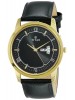 Titan Analog Watch  with Day & Date Function & Black Leather Strap for Men-1774YL01