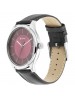 Titan Workwear Watch with Maroon Dial & Analog Function & Black Leather Strap  for Men -1802SL05