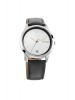 TITAN Workwear Silver Dial Analog Watch with Date function & Leather Strap for Men-1806SL01