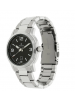 Titan Black Dial Analog Watch & Stainless Steel Strap  for Men-NL1730SM02