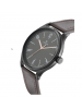 TITAN Workwear Black Dial Analog Watch  & Brown Leather Strap for Men-NL1802NL01