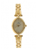 Titan Champagne Dial Analog Watch &  Golden Stainless Steel Strap for Women-2419YM02