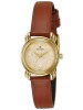 Titan Beige Dial Analog Watch & Brown Leather Strap for Women-2534YL04