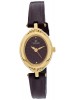 Titan Brown Dial Analog Watch & Brown Leather Strap for Women-2538YL02