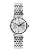 Titan White Dial Multifunction Watch & Silver Stainless Steel Strap for Women-2569SM03