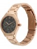 Titan Anthracite Dial Multifunction Watch & Rose Gold Stainless Steel Strap for Women-2570WM01