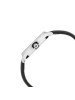 Titan Black Dial & Analog functionality & Black Leather Strap  for Women-2639SL01