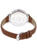 Titan Off White Dial Analog Watch & Brown Leather Strap For Women-NK2554SL01