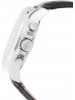Tommy Hilfiger Black Dial Multifunction Watch & Black Leather Strap  for Men-TH1791224J